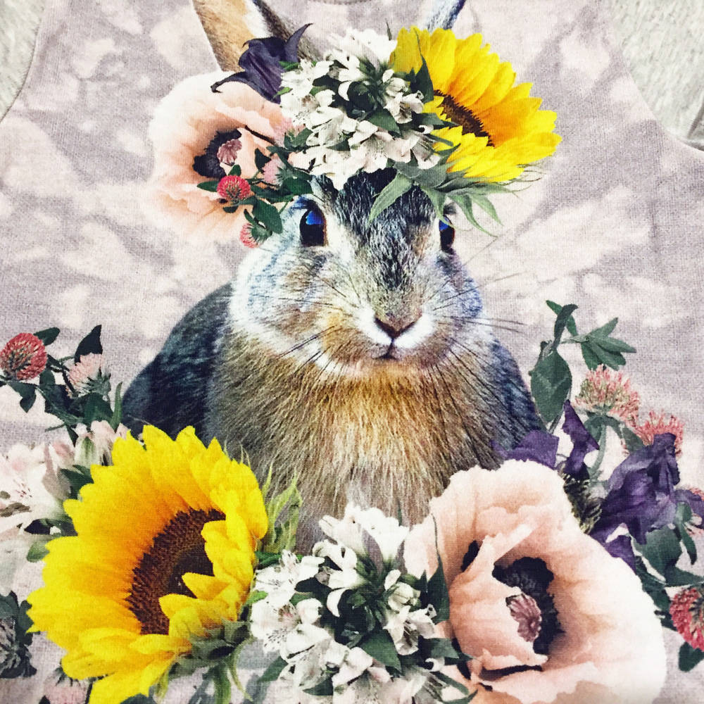 Molo T-Shirt Erin Flower Bunny