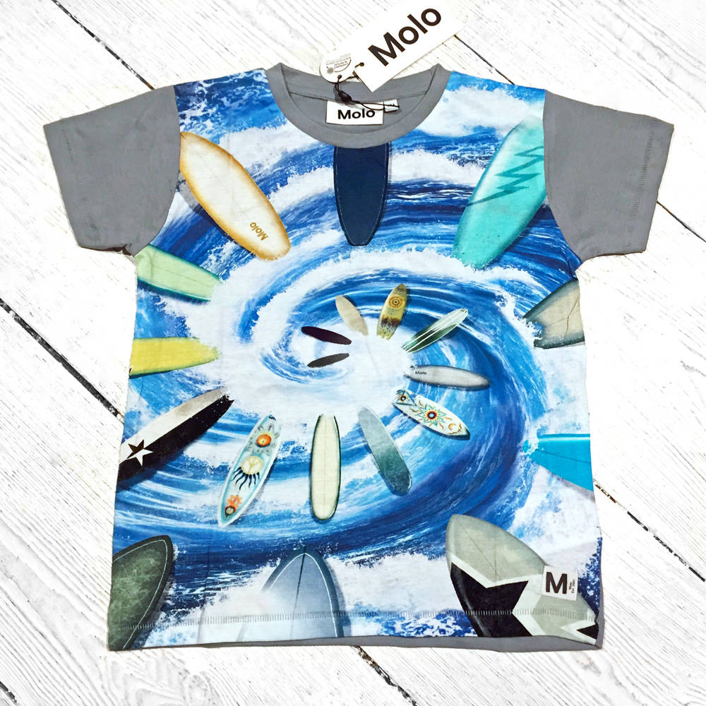 Molo T-Shirt Runi Surf Swirl