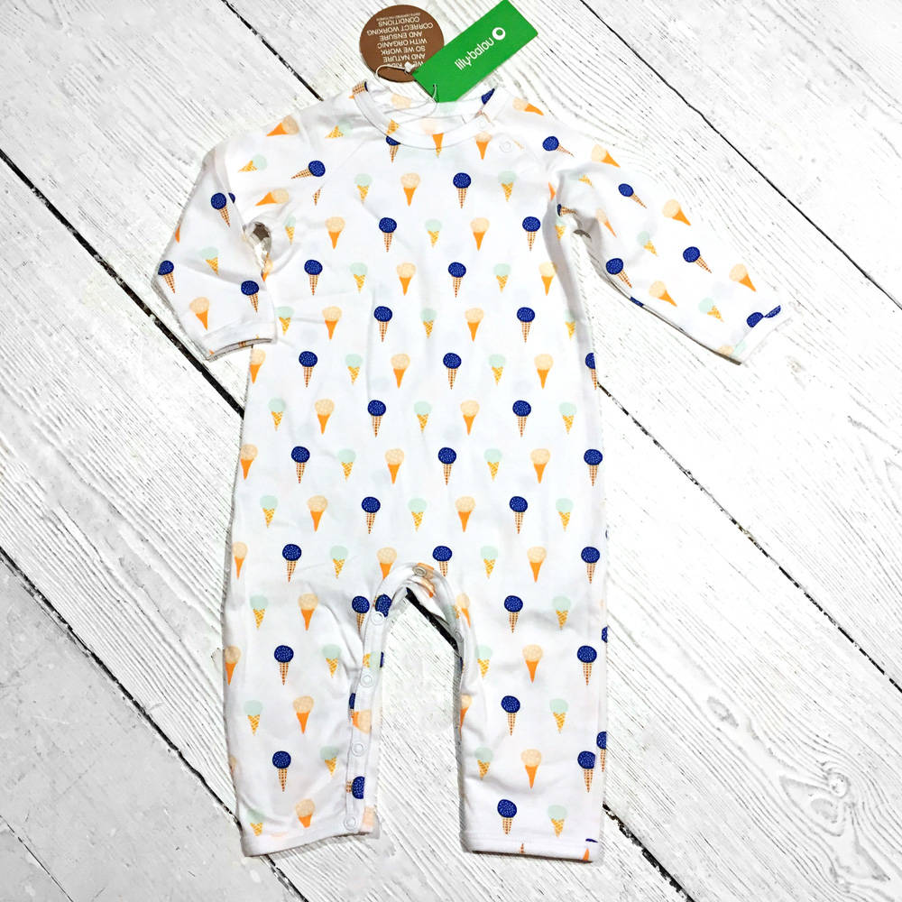 Lily Balou Babysuit Gerard Ice Cream