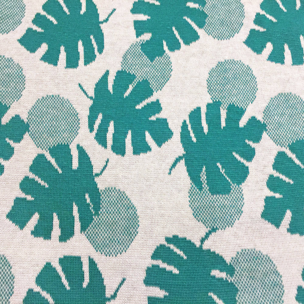 Lily Balou Jacquard Babysuit Palm Leaves