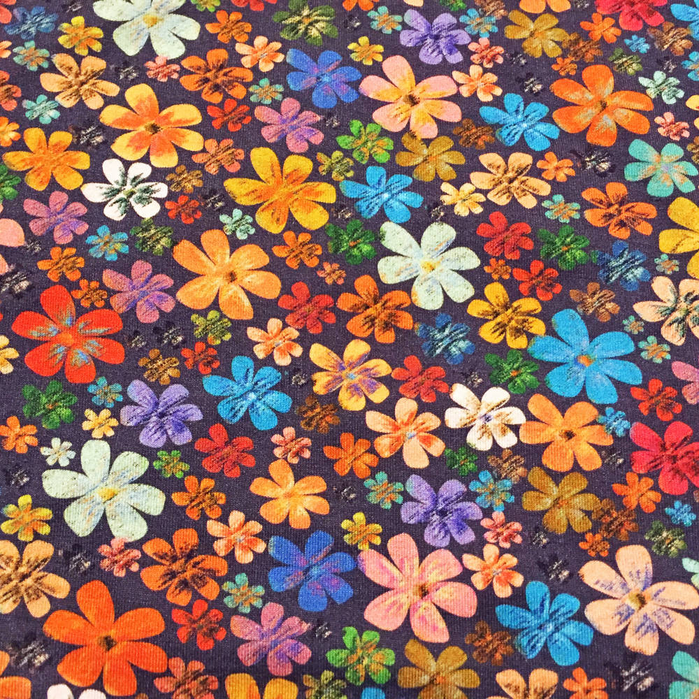 Kik-Kid Dress Polo Jersey Flower Multi