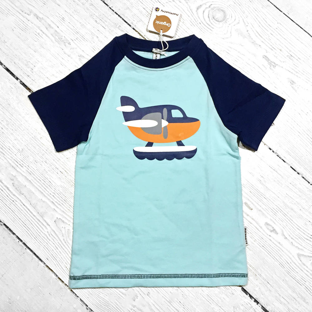 Maxomorra T-Shirt Sea Plane
