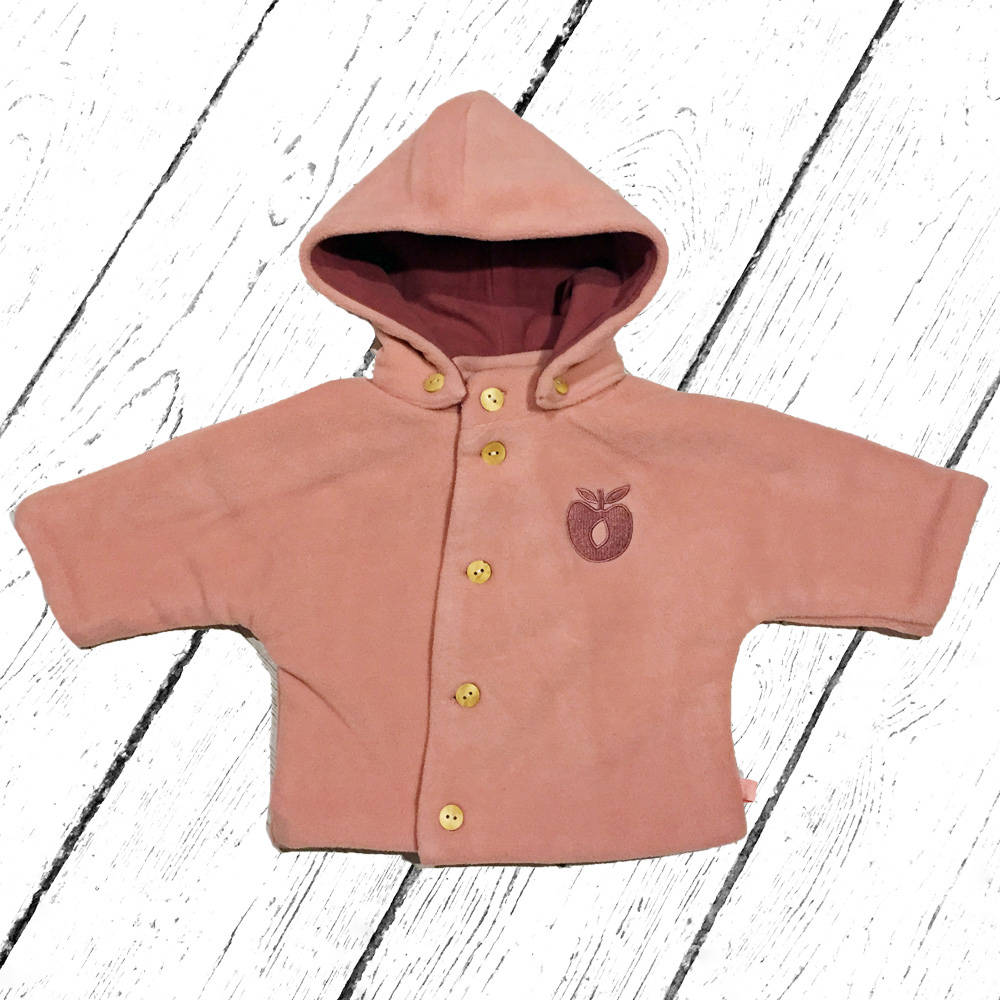 Smafolk Baby Fleece Jacket Bridal Rose