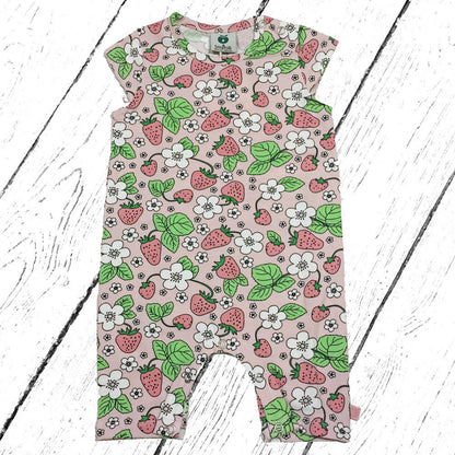 Smafolk Sommeroverall with Strawberry Flowers