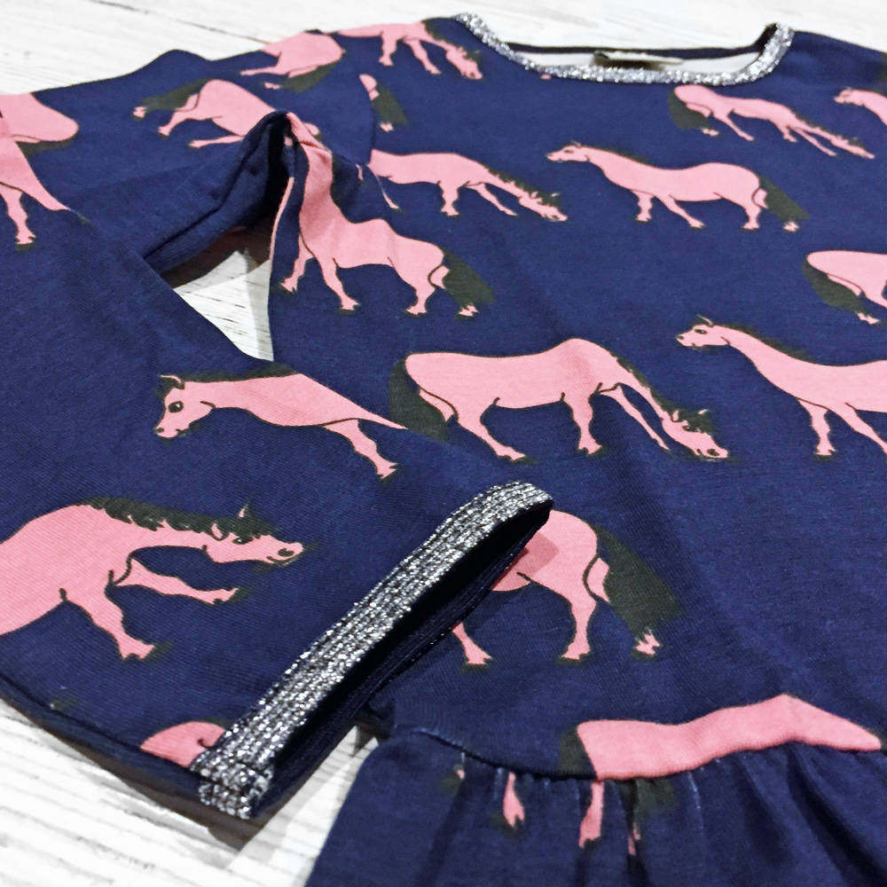 Smafolk Shirt with Horses and Skirt