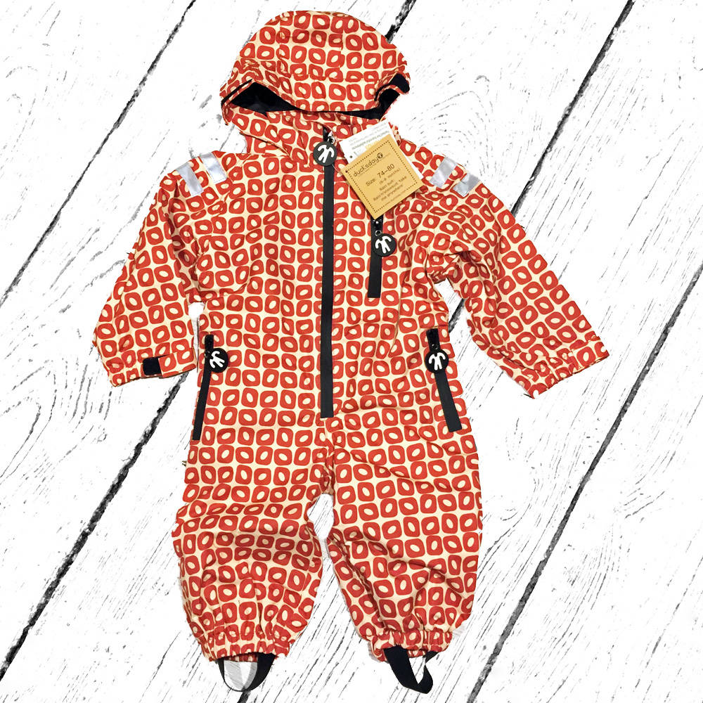 ducKsday Rainsuit Funky Red