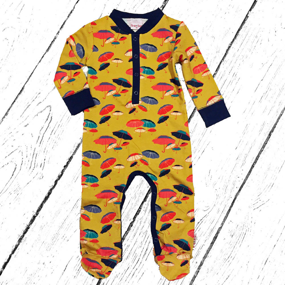 Baba Babywear Footed Bodysuit Umbrella