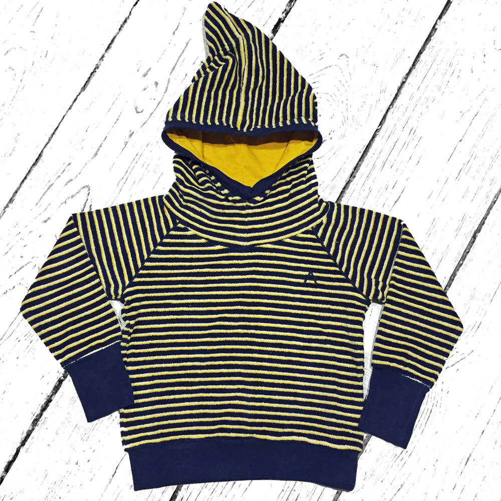 Albababy Habian Hood Blouse Mood Indigo Striped