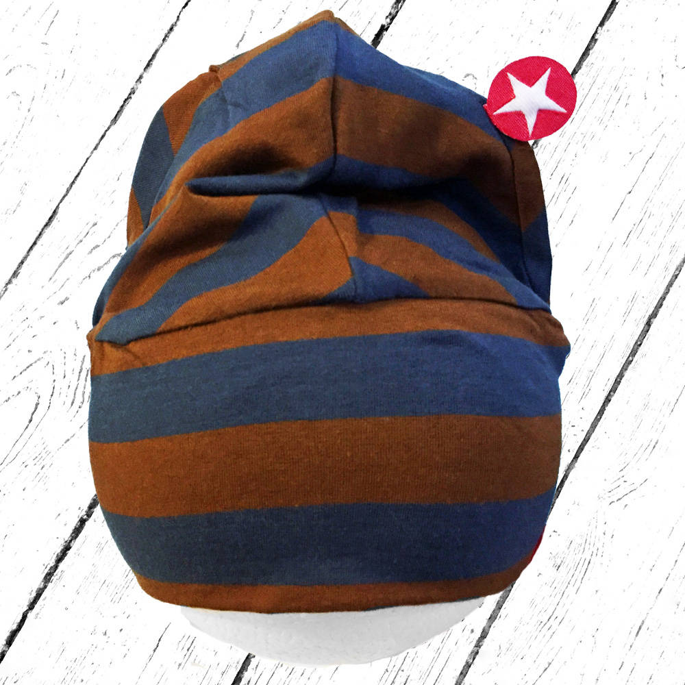 Kik-Kid Hat Puntje Jersey Big Stripe Brown