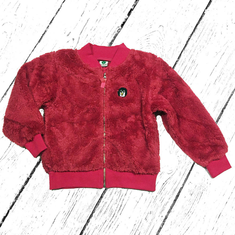 Smafolk Teddy Fleece Jacket Carmine