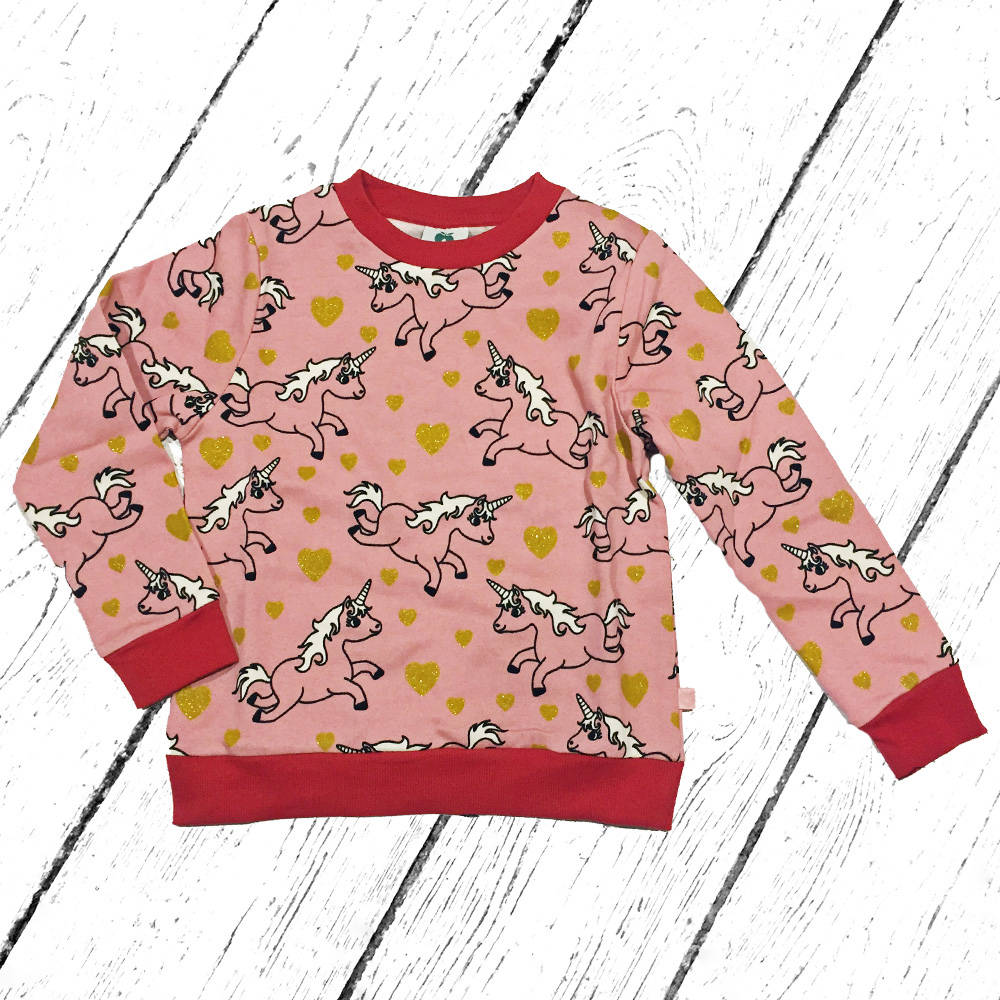 Smafolk Sweatshirt with Unicorn Glitzer