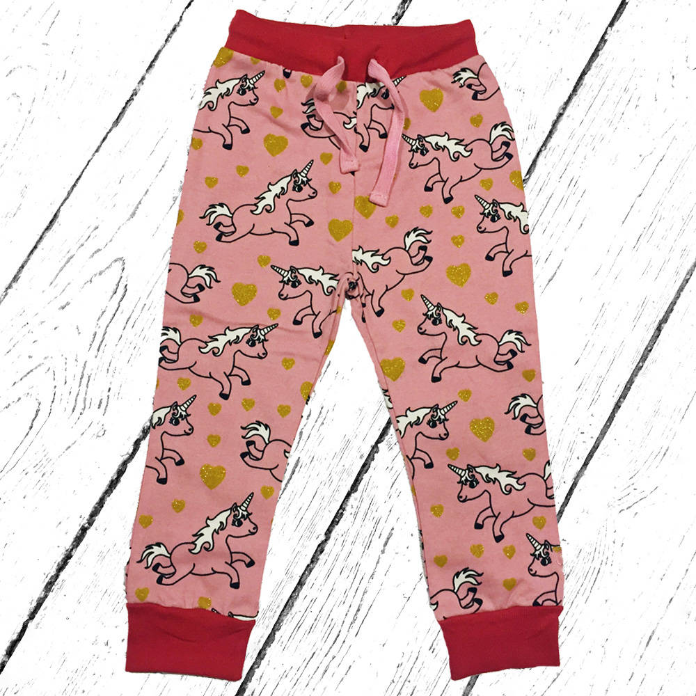 Smafolk Sweat Pants with Unicorn Glitzer