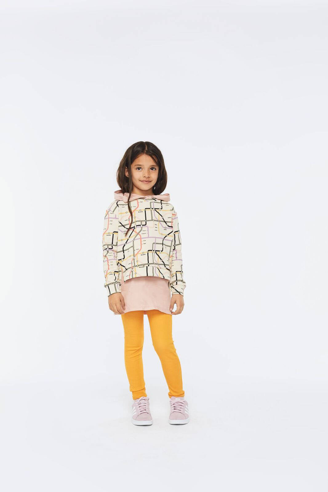 Molo Jeans Leggings April Orange Bloom
