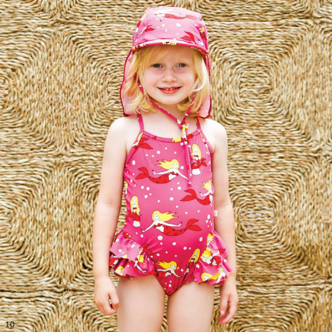 Smafolk UV50 Sun Cap with Mermaid