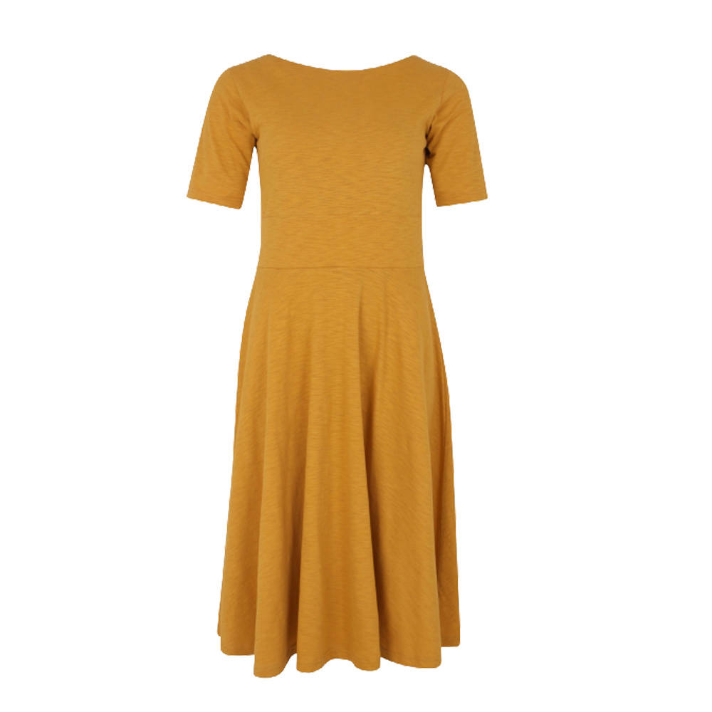 Danefae Charlotte Dress Light Amber