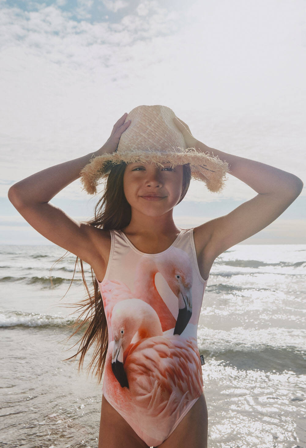 Molo Badeanzug Nika Flamingo Dream
