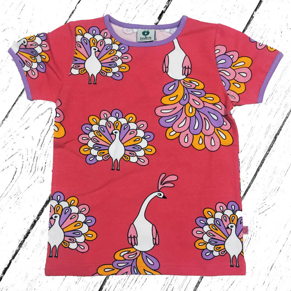 Smafolk T-Shirt with Peacock