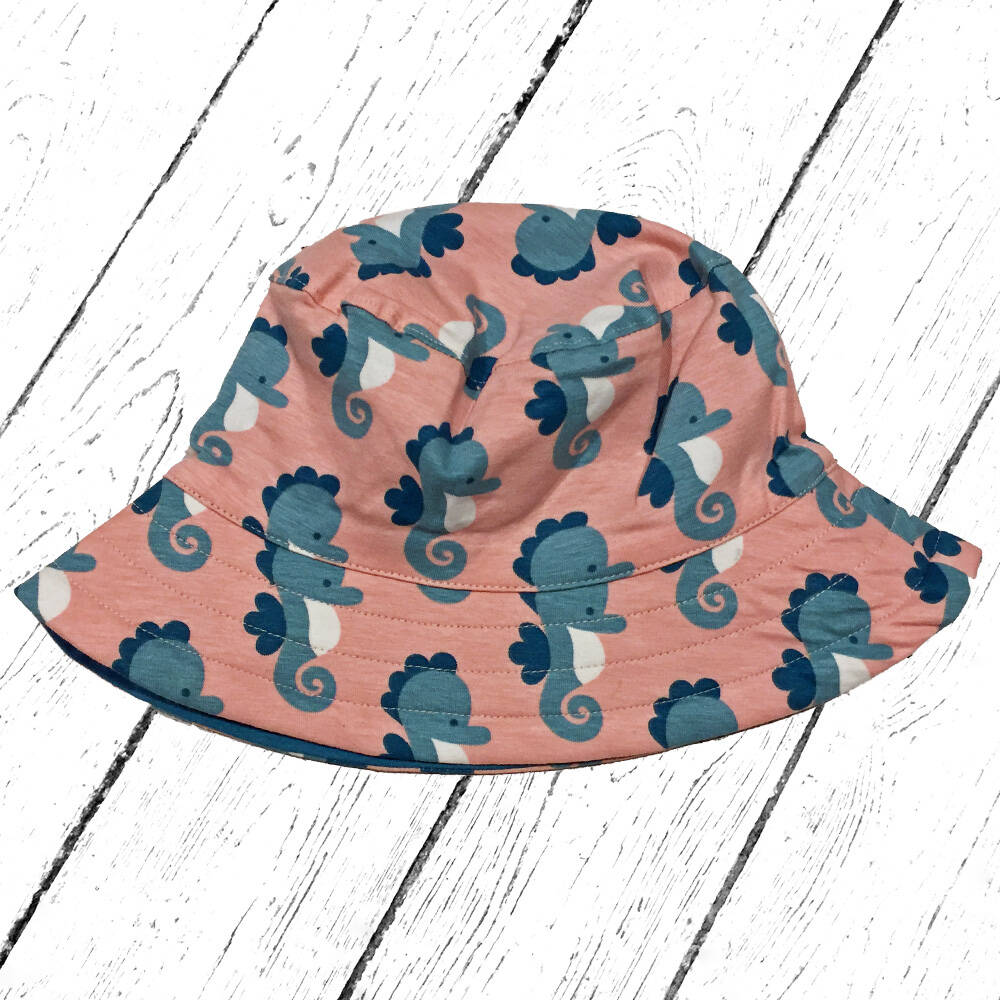 Maxomorra Sommermütze Sun Hat Seahorse