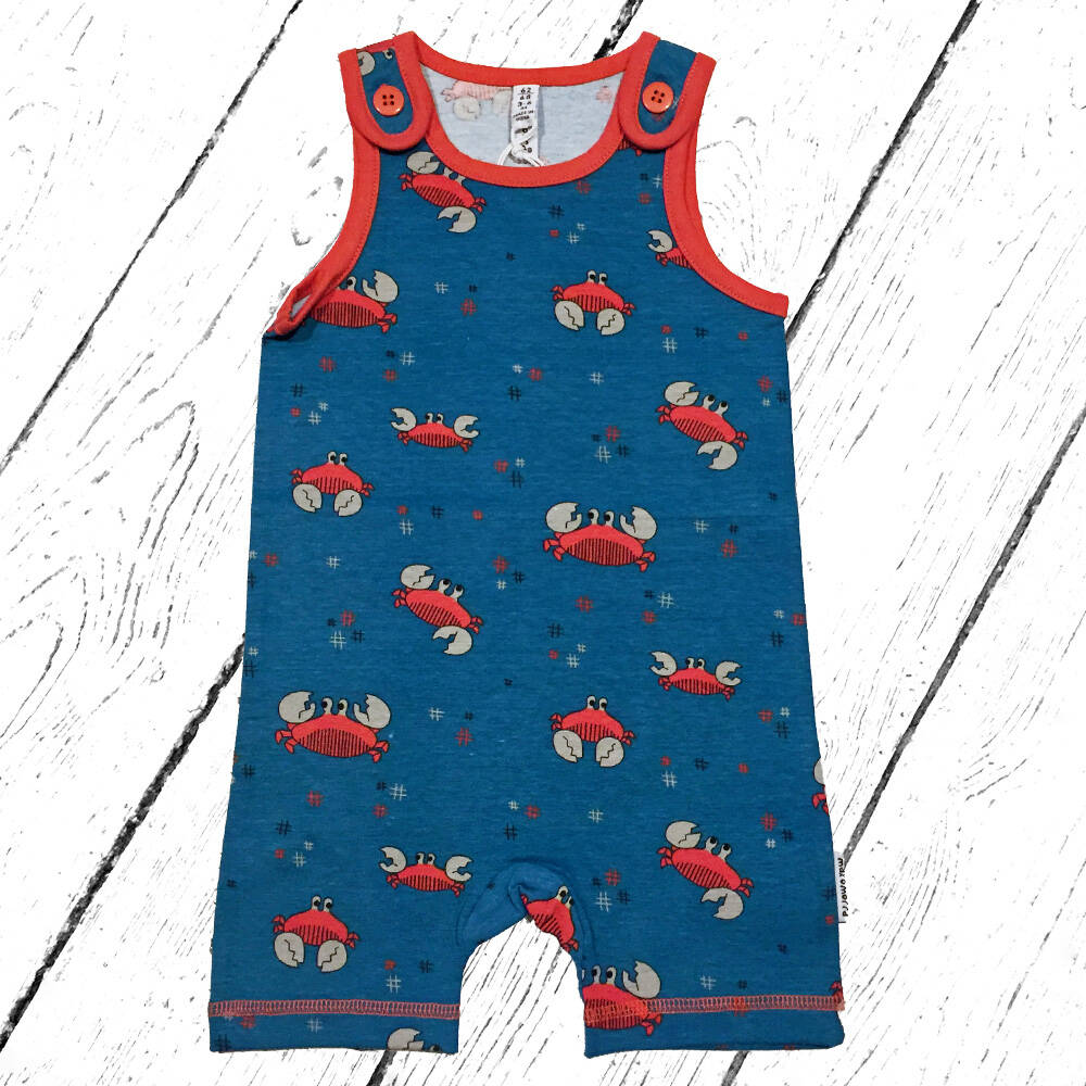 Maxomorra Sommeroverall Playsuit Short Crab