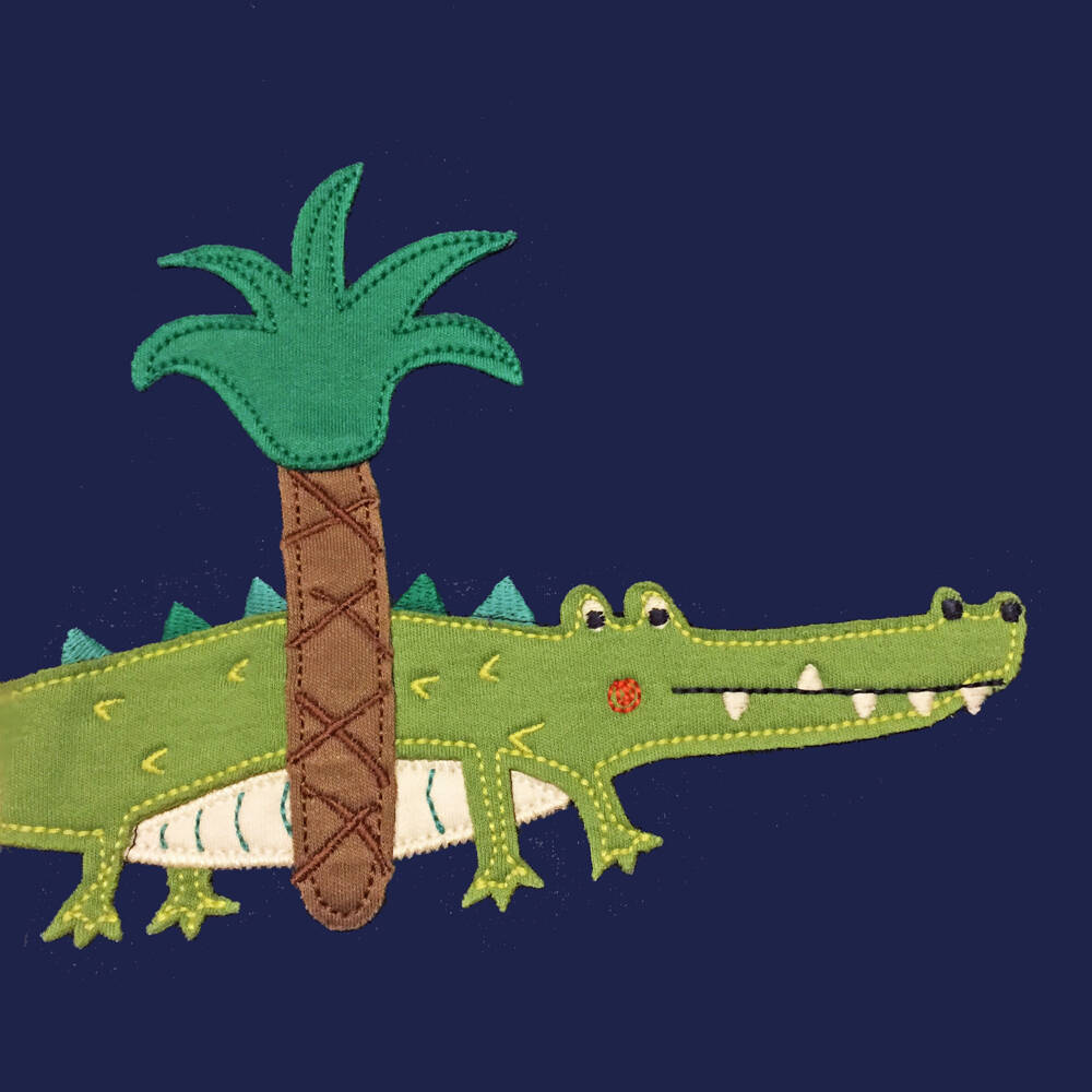 Frugi Sweatshirt Pulli Jump About Jumper Croco