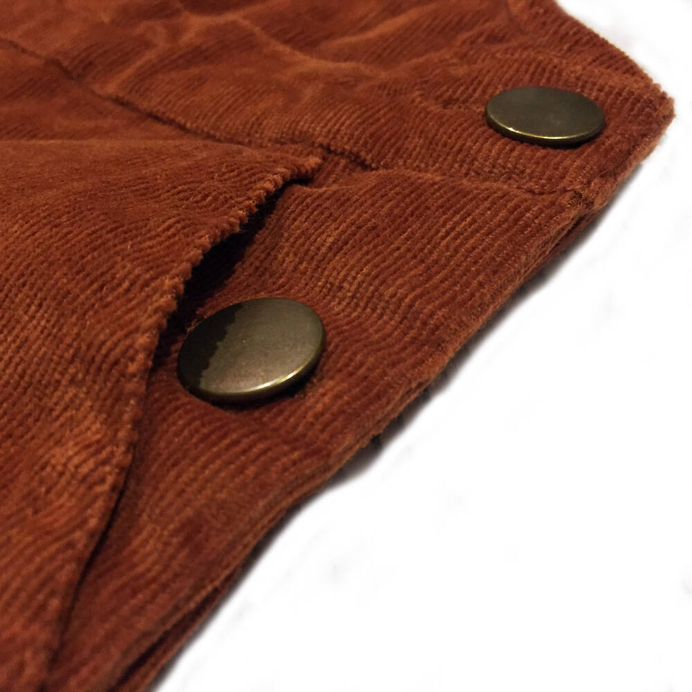Lily Balou Kordlatzhose Overalls Biscuit Brown