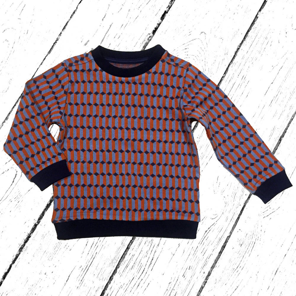 Lily Balou Pulli Mika Sweatshirt Blocks Blue