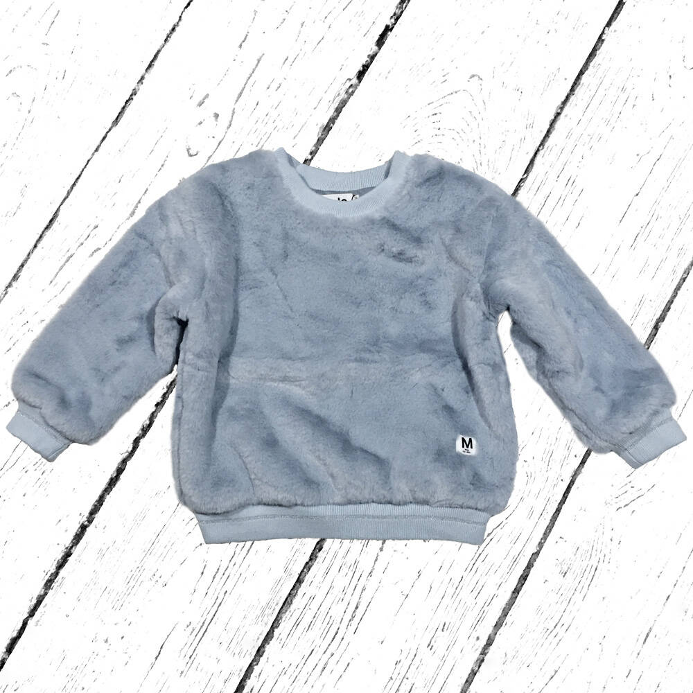 Molo Flauschfleece Pulli Mariana Iced Blue