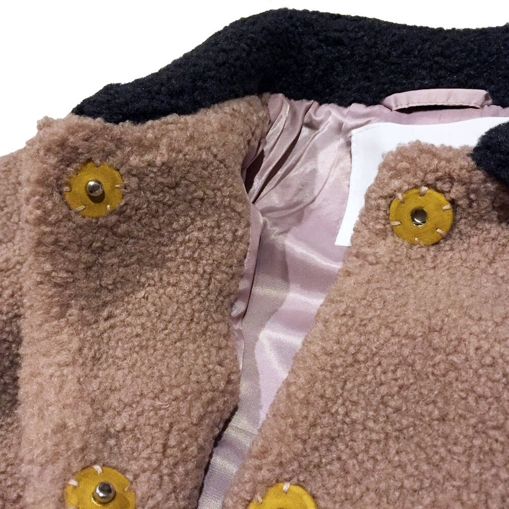Molo Teddyfleece Mantel Holley Block Colour