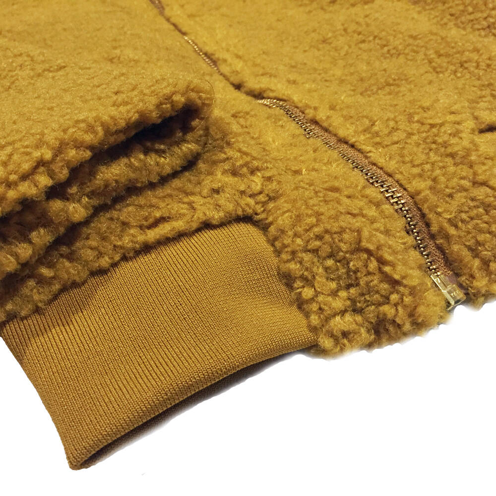 Molo Teddyfleece Jacke Haleen Peacock Gold