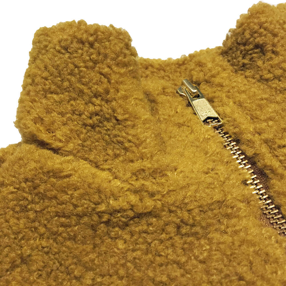 Molo Teddyfleece Jacke Haleen Peacock Gold