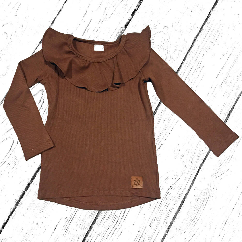 Zezuzulla Shirt Collared Button Longsleeve Cinnamon