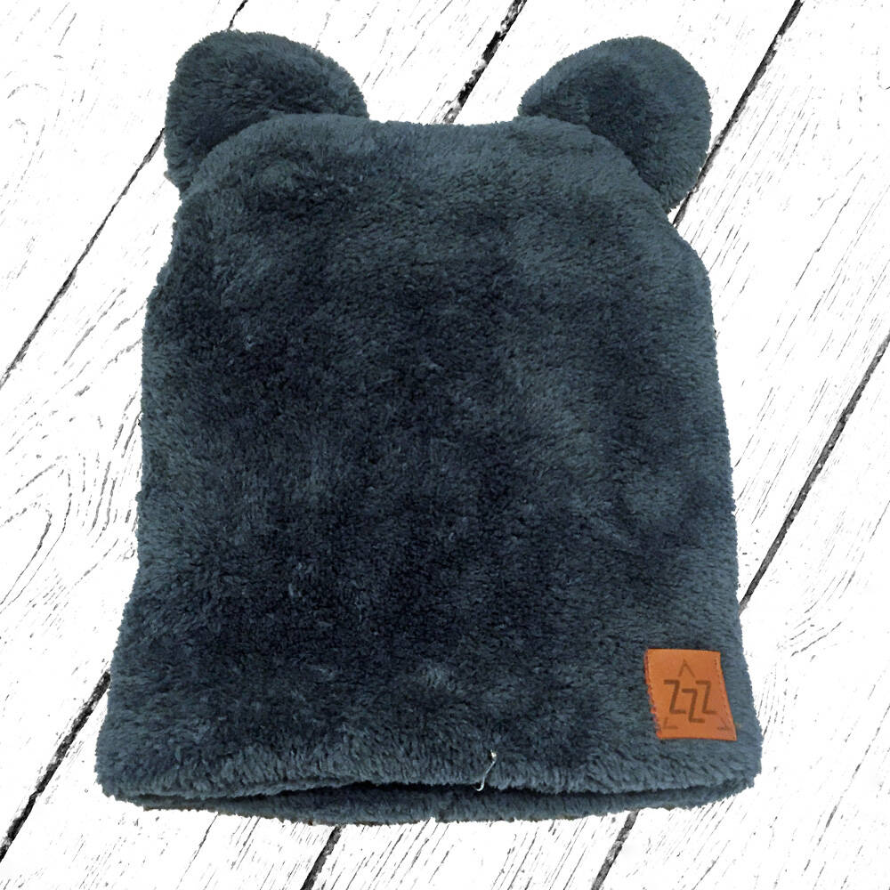 Zezuzulla Mütze Eared Beanie Fuzzy Graphite