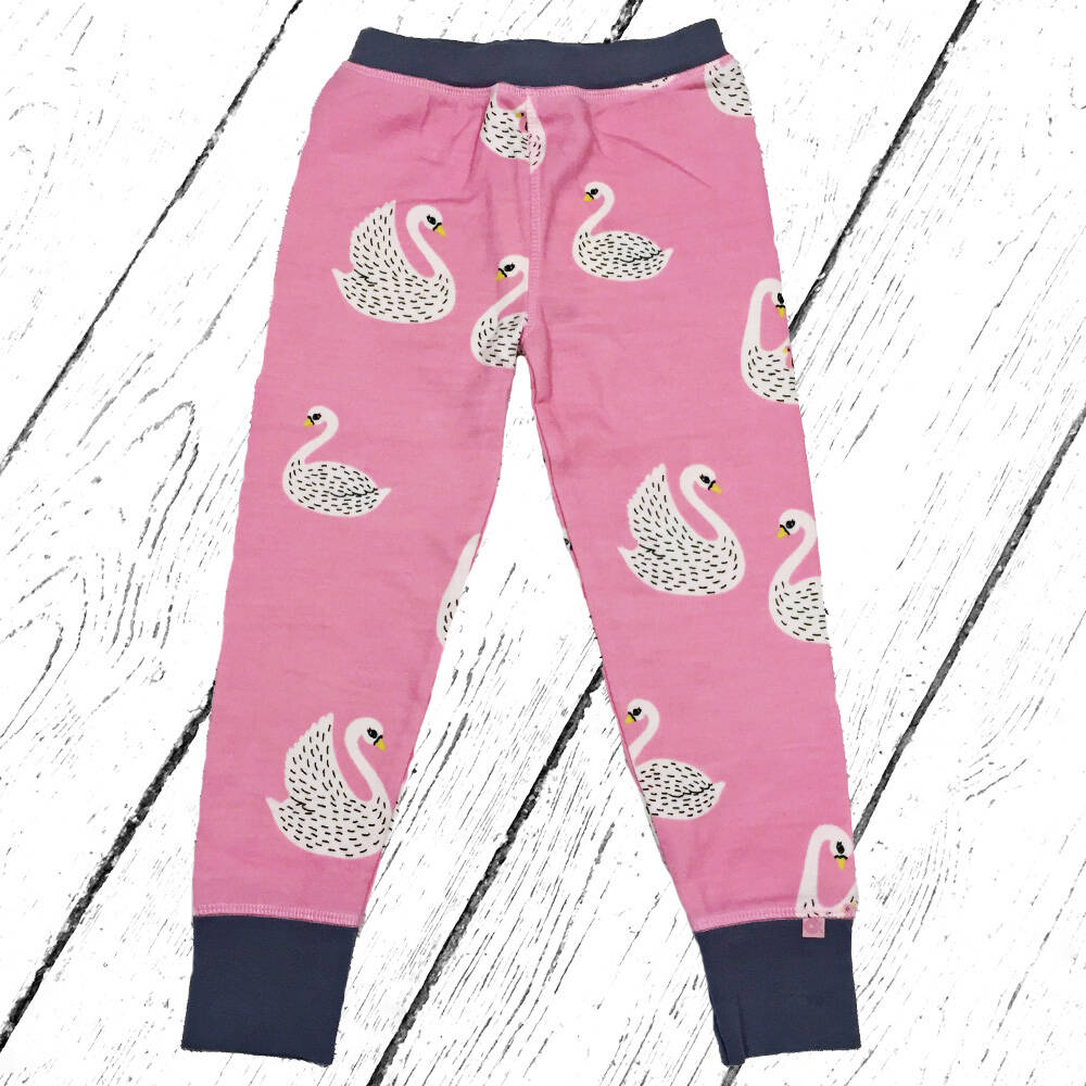 Smafolk Wool Mix Leggings with Swans