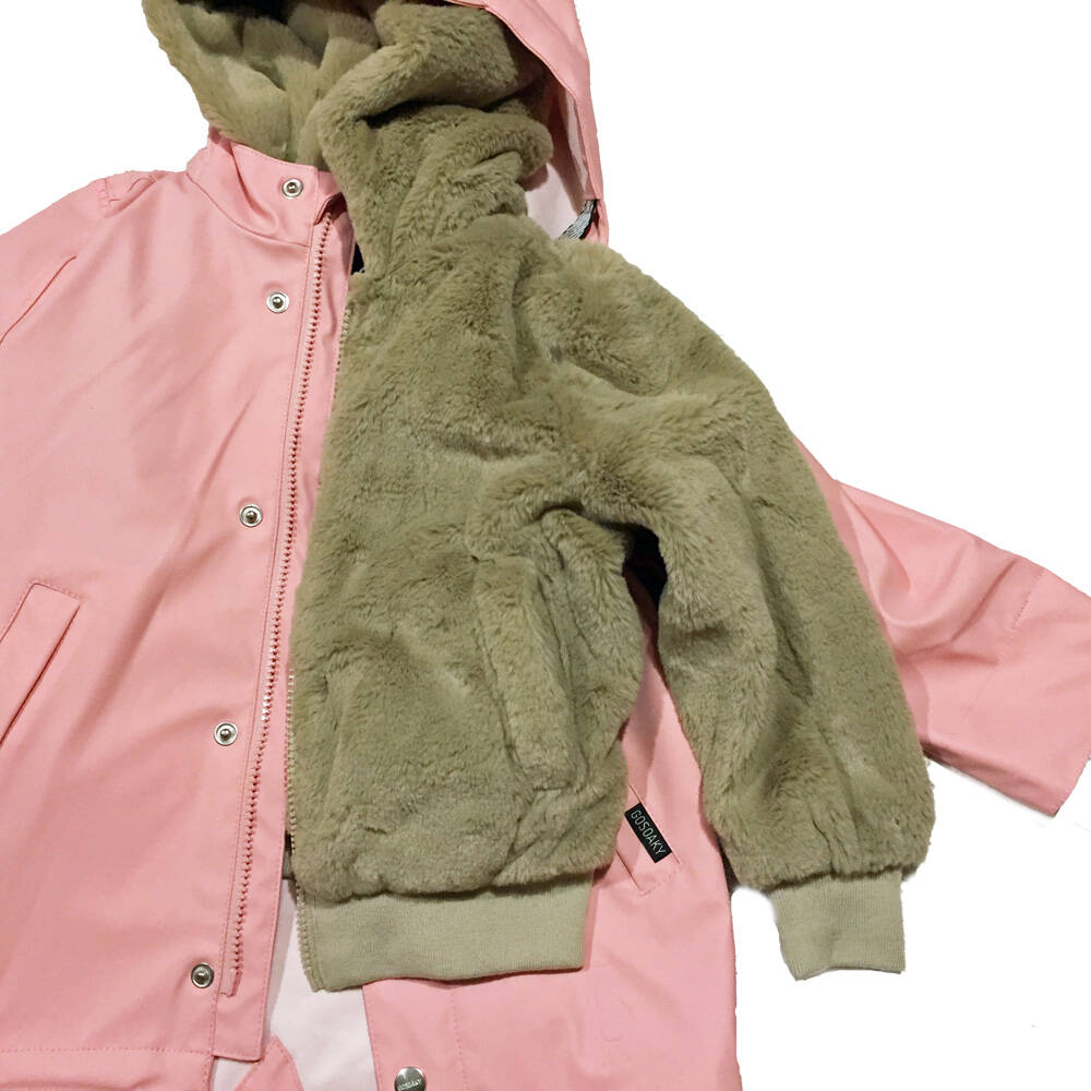 Gosoaky 3 in 1 Jacke Snake Pit powder pink safari