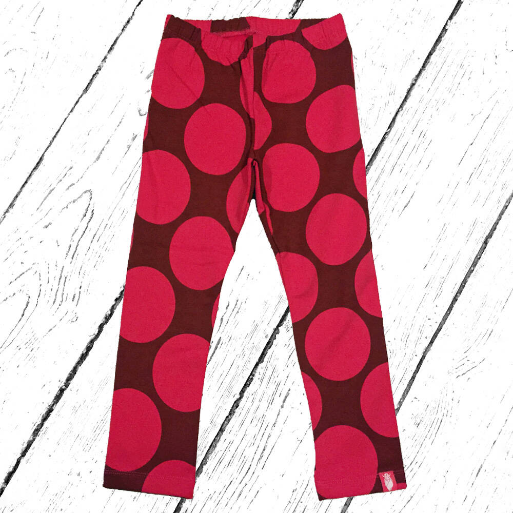 Danefae Andrea Leggings Rust Red Love Pink