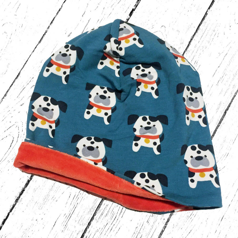 Maxomorra Mütze Hat Velour Dalmatian Buddy