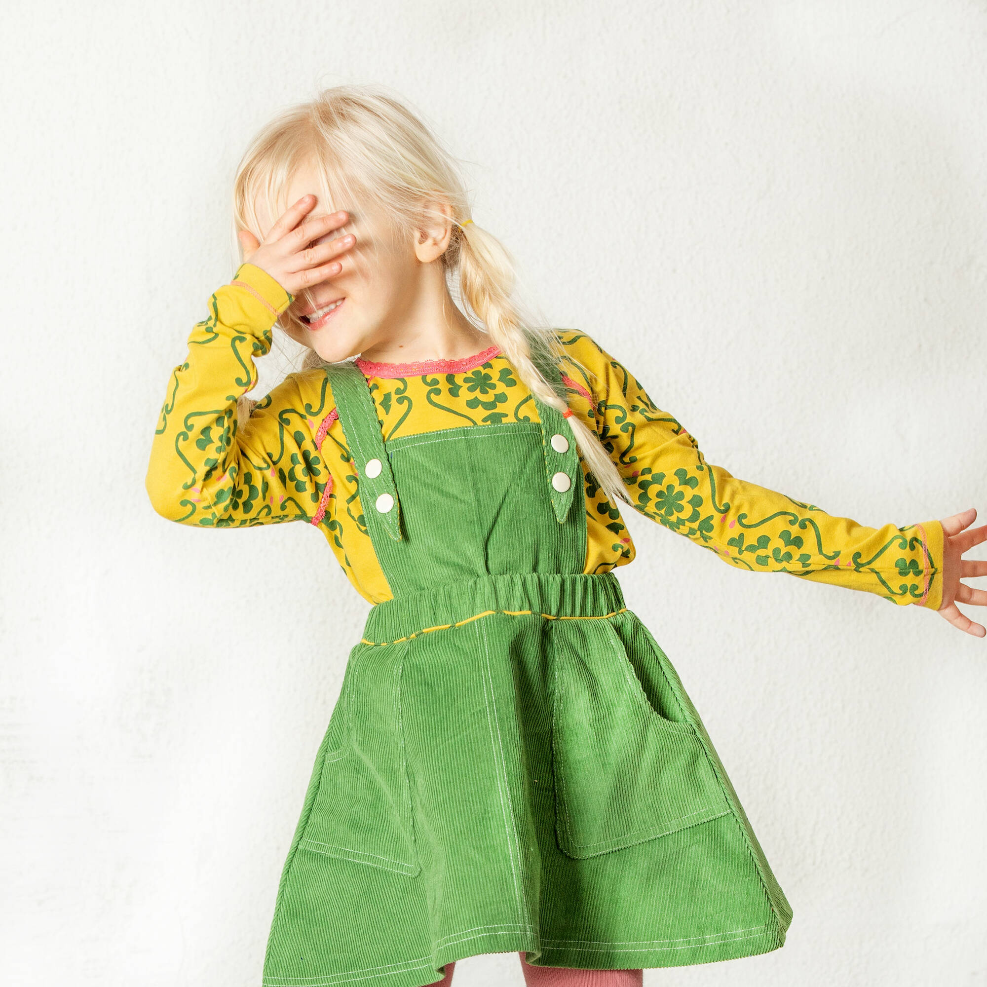 Albababy Kord Kleid Silje Spencer Juniper