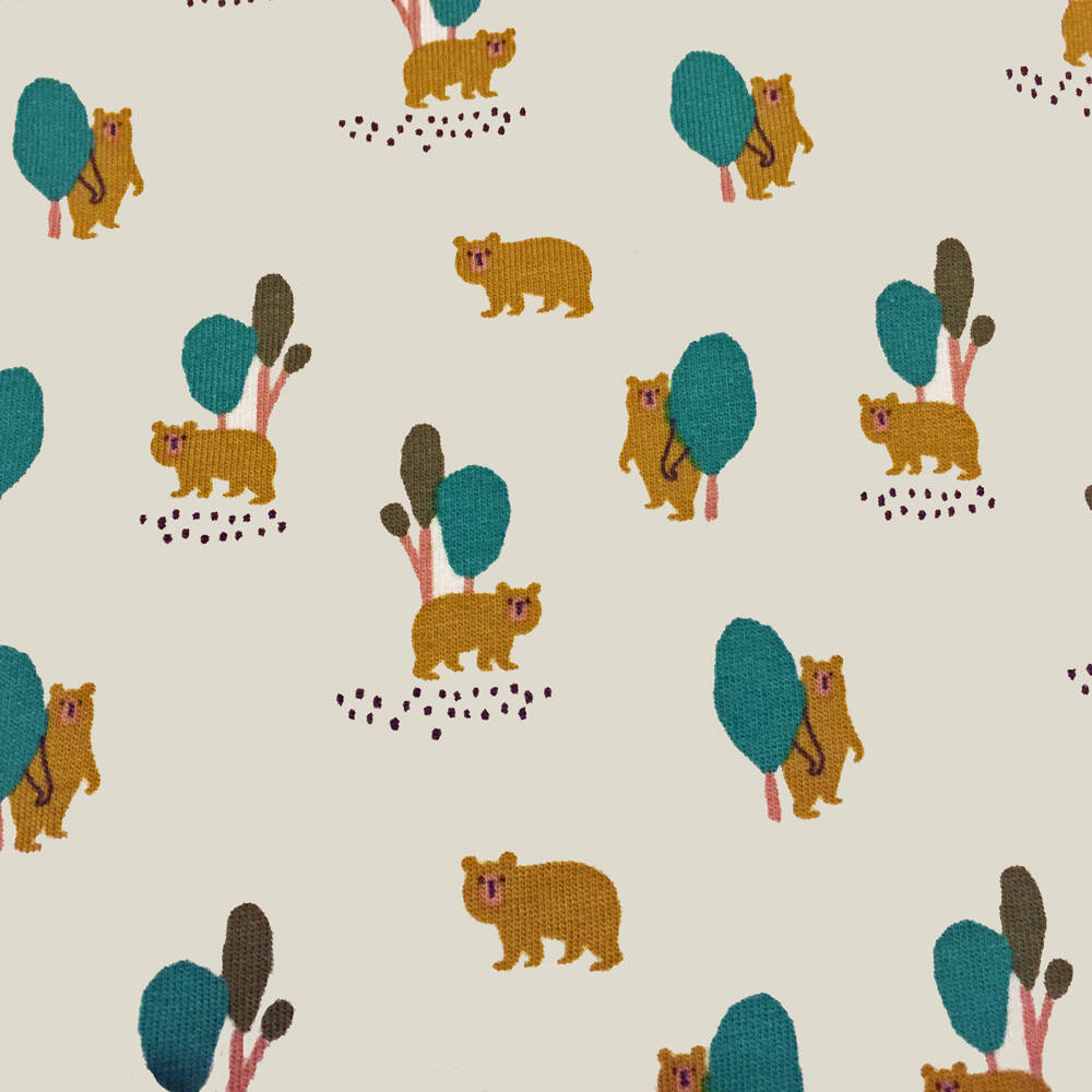 Baba Babywear Overall Bodysuit Bear