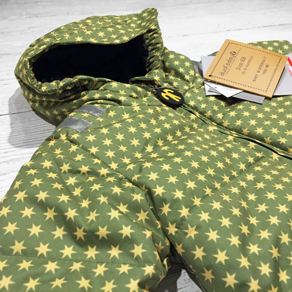 DucKsday Schneeanzug Snowsuit Baby Toddler Funky Green