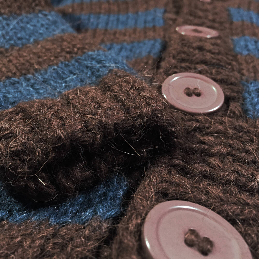 Mia Mohnstreusel Alpaka Strickjacke