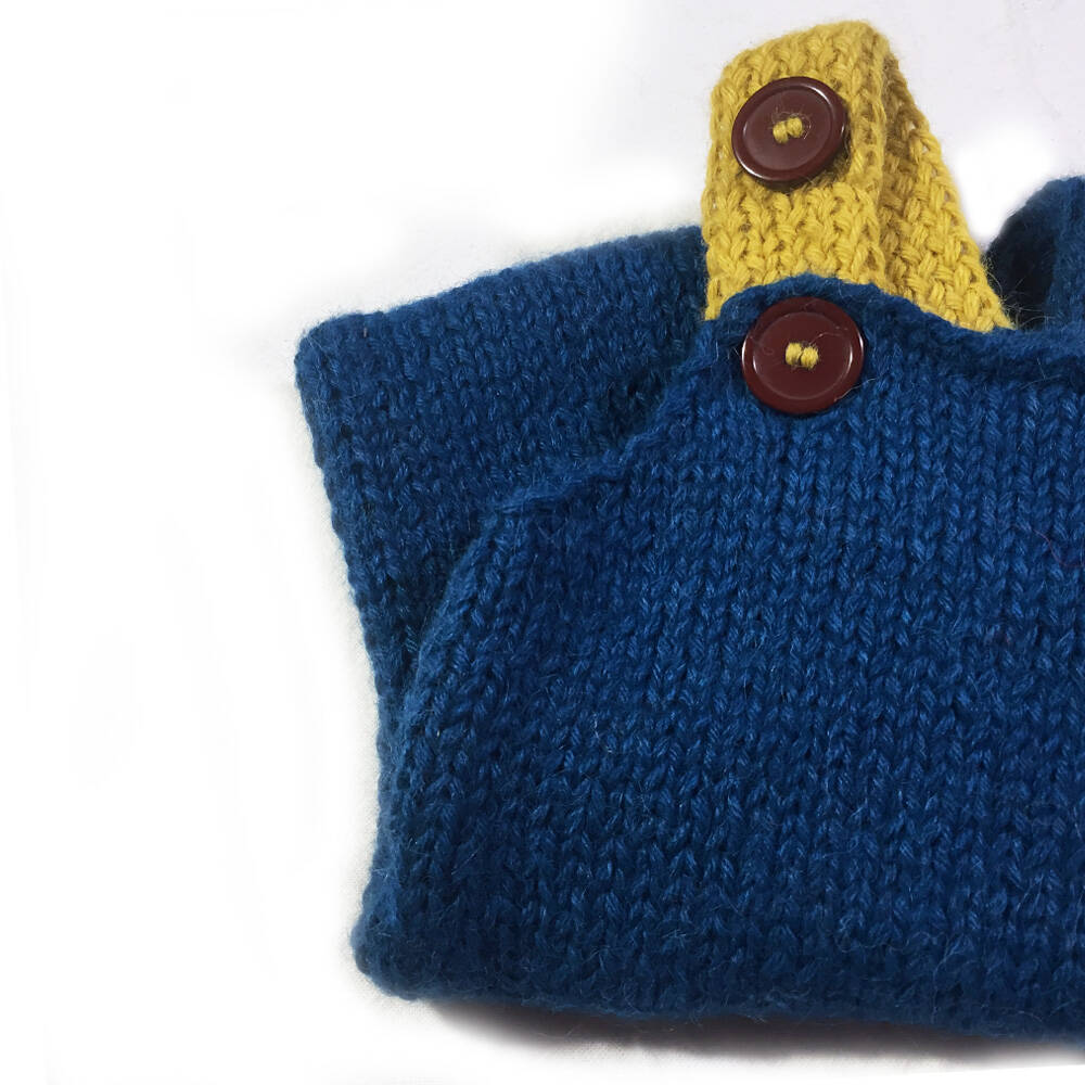 Mia Mohnstreusel Alpaka Strickstrampler