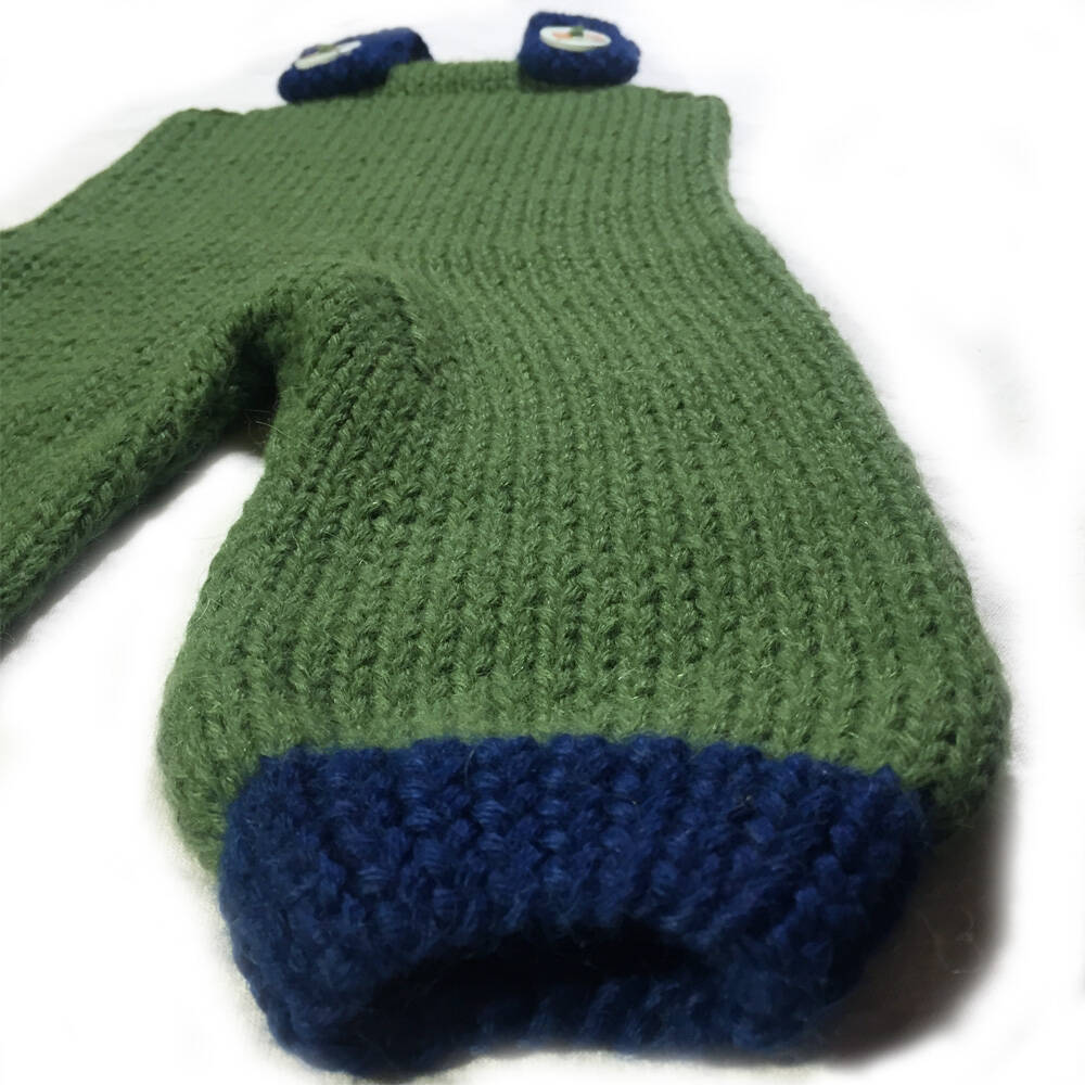 Mia Mohnstreusel Alpaka Strickstrampler