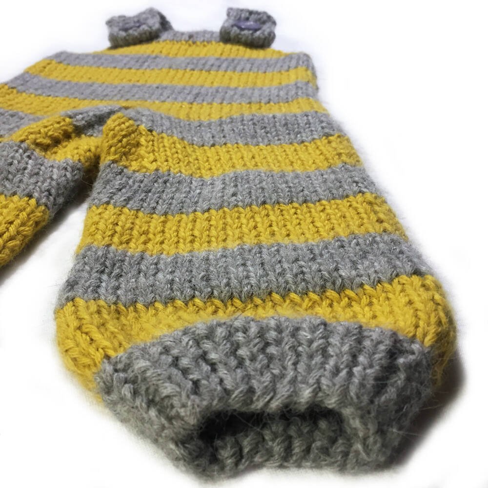 Mia Mohnstreusel Alpaka Strickstrampler