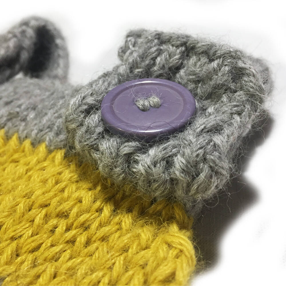 Mia Mohnstreusel Alpaka Strickstrampler