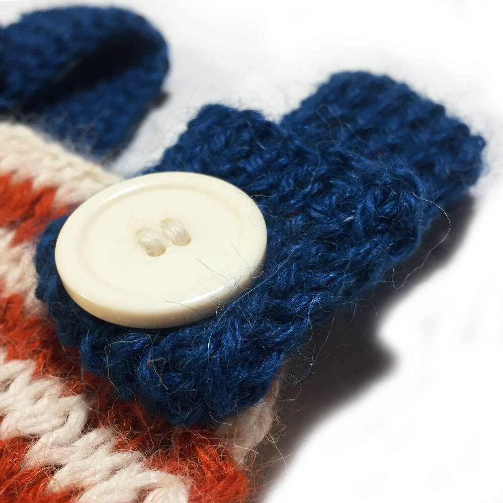 Mia Mohnstreusel Alpaka Strickstrampler