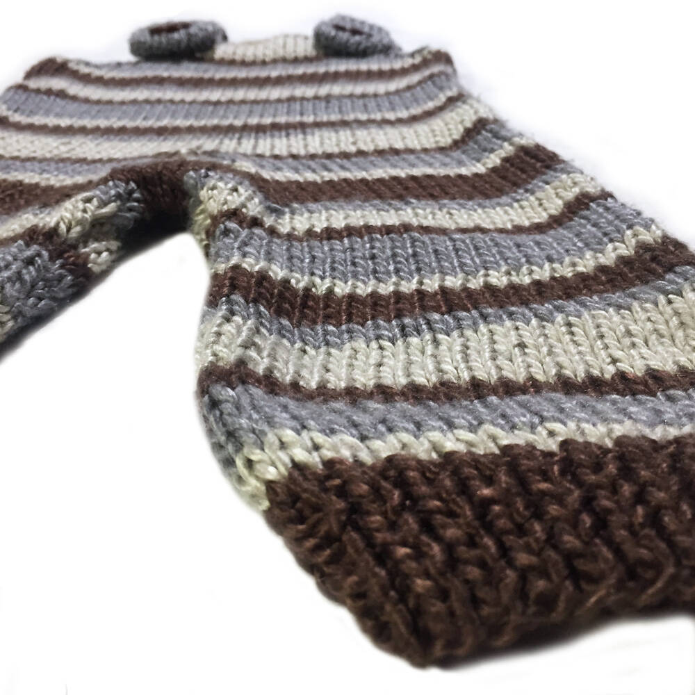 Mia Mohnstreusel Seide Strickstrampler