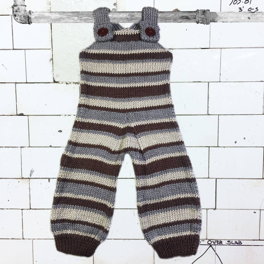Mia Mohnstreusel Seide Strickstrampler