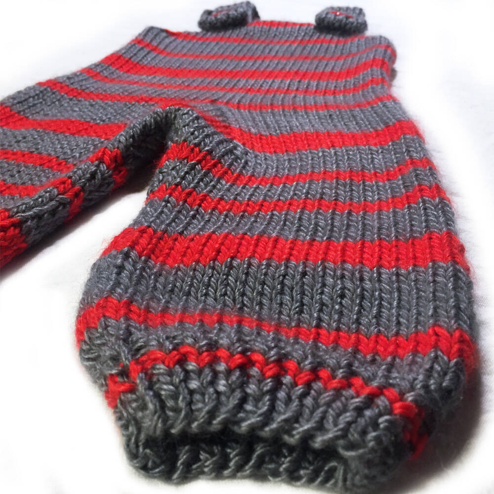Mia Mohnstreusel Merino Seide Strickstrampler