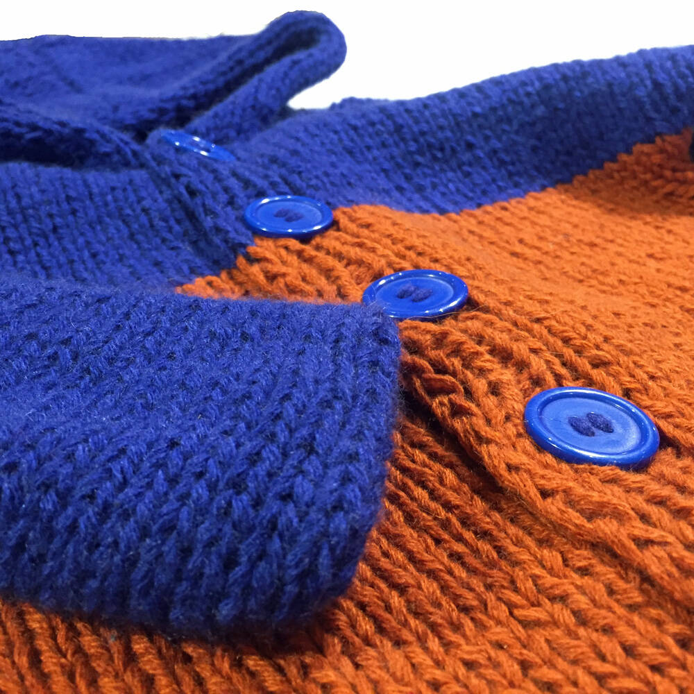 Mia Mohnstreusel Kaschmir Strickjacke