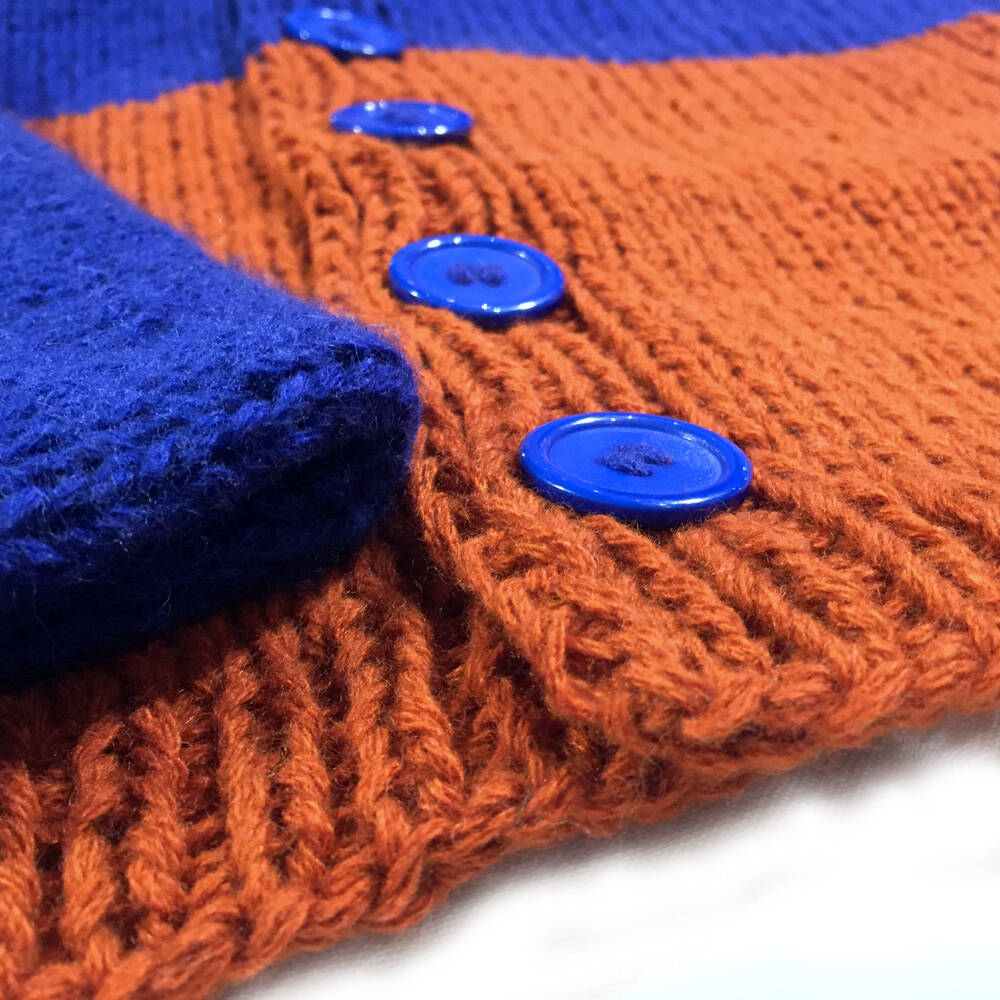 Mia Mohnstreusel Kaschmir Strickjacke